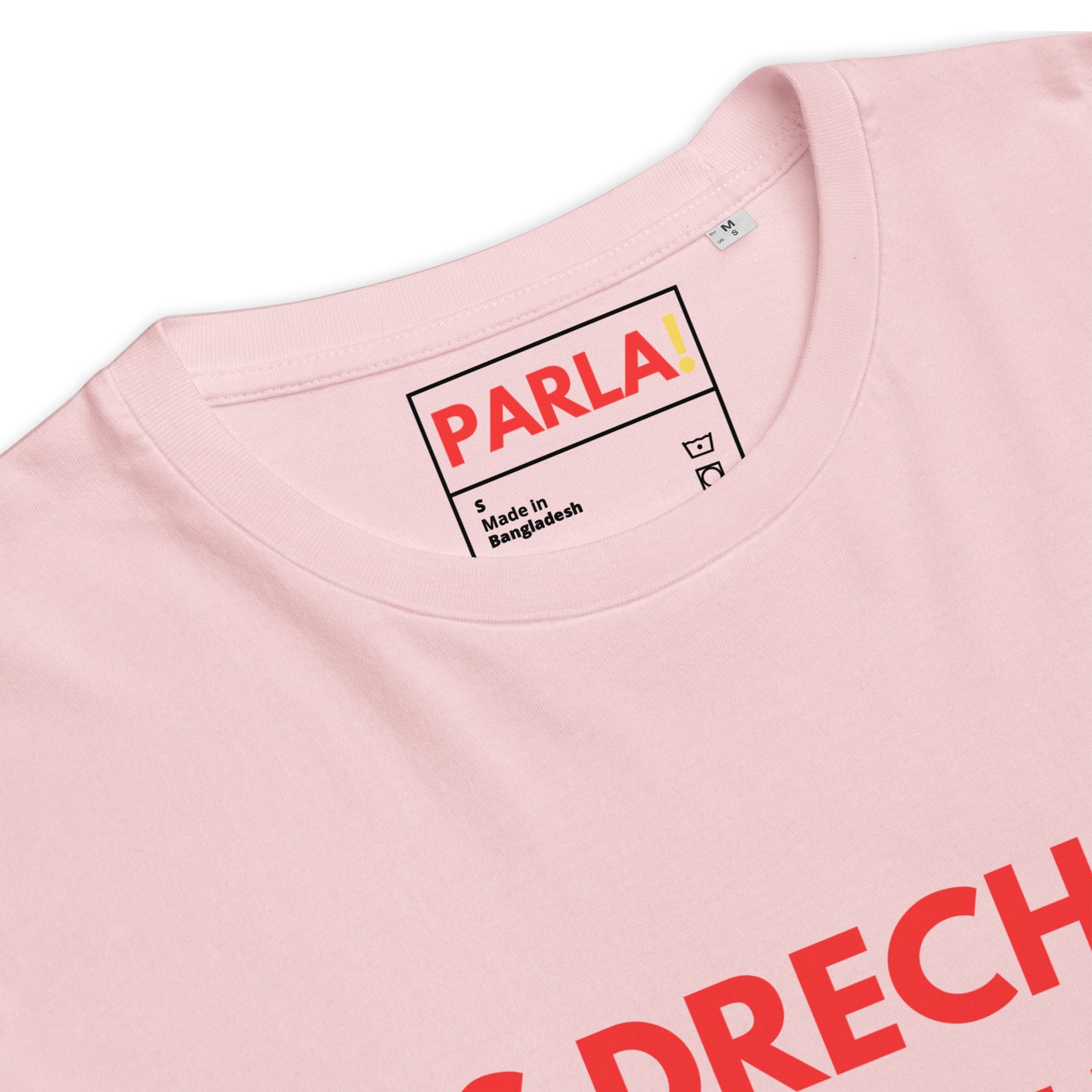 "As drech a la paraula!" - Camiseta ròsa