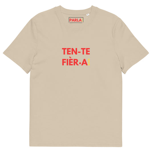 "Ten-te fièr·a!" - Camiseta sabla